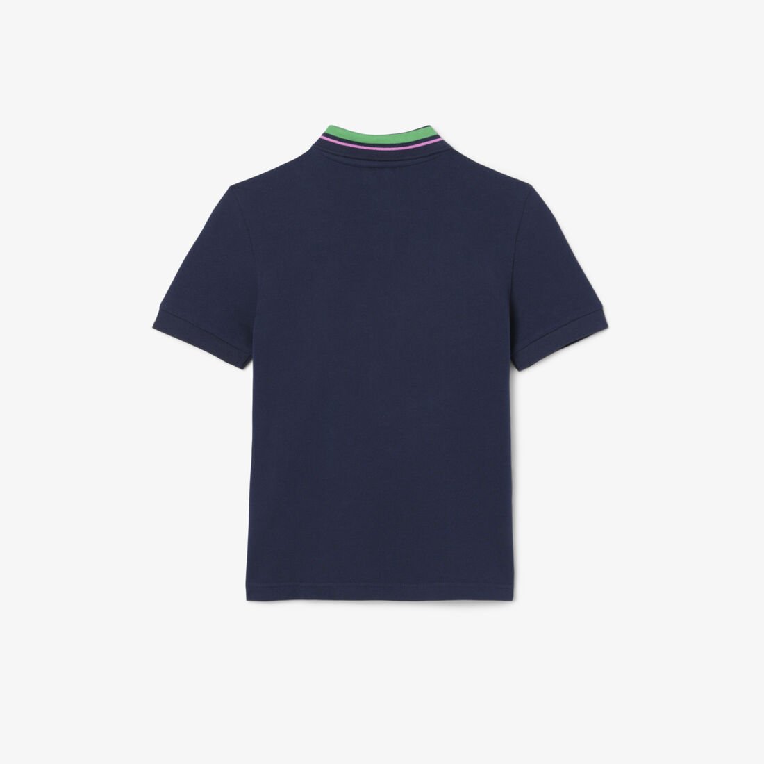 Stripe Collar Petit Pique Polo Shirt Stripe Collar Petit Pique Polo Shirt