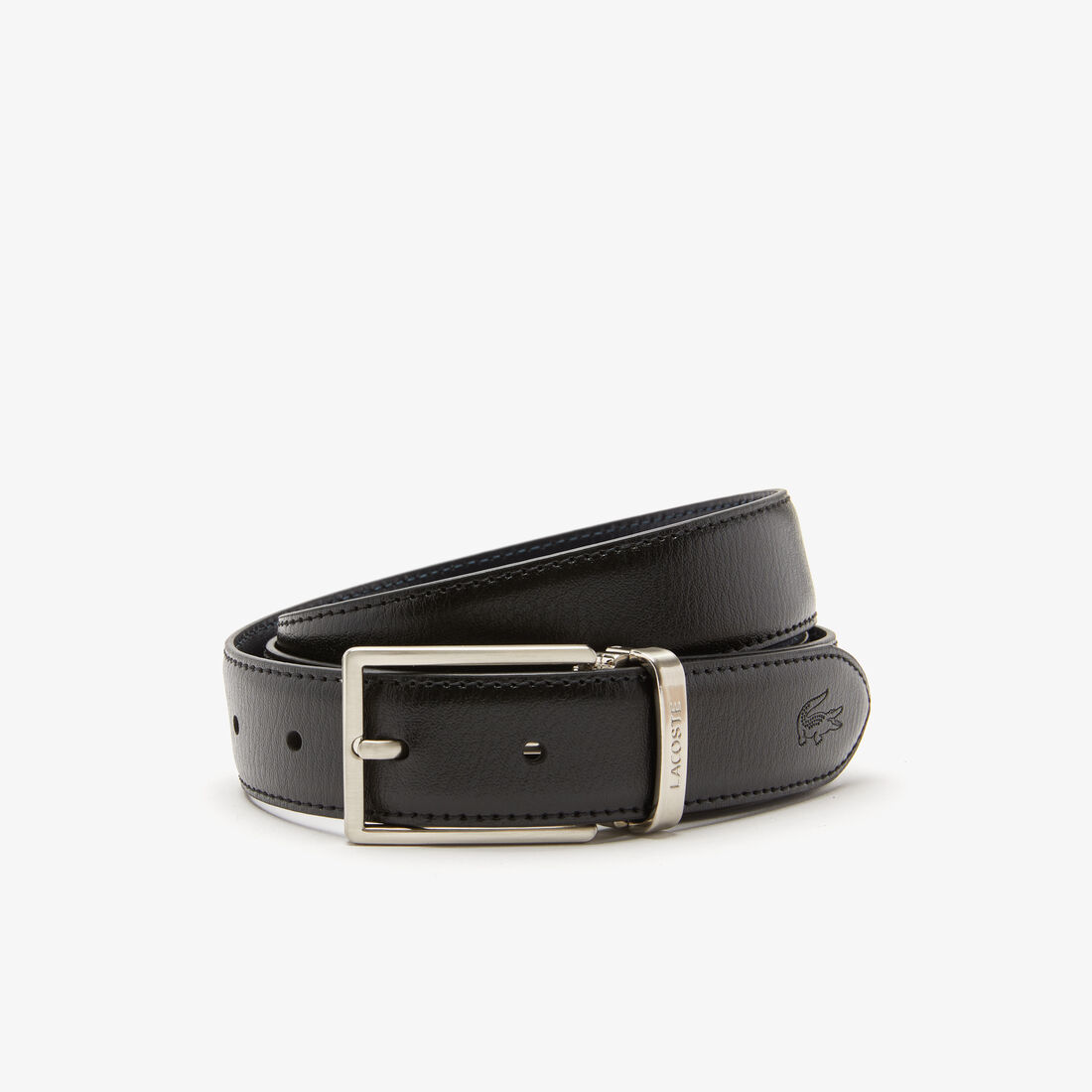 Men's Lacoste Two Pin Buckle Belt Gift Set Men's Lacoste Two Pin Buckle Belt Gift Set