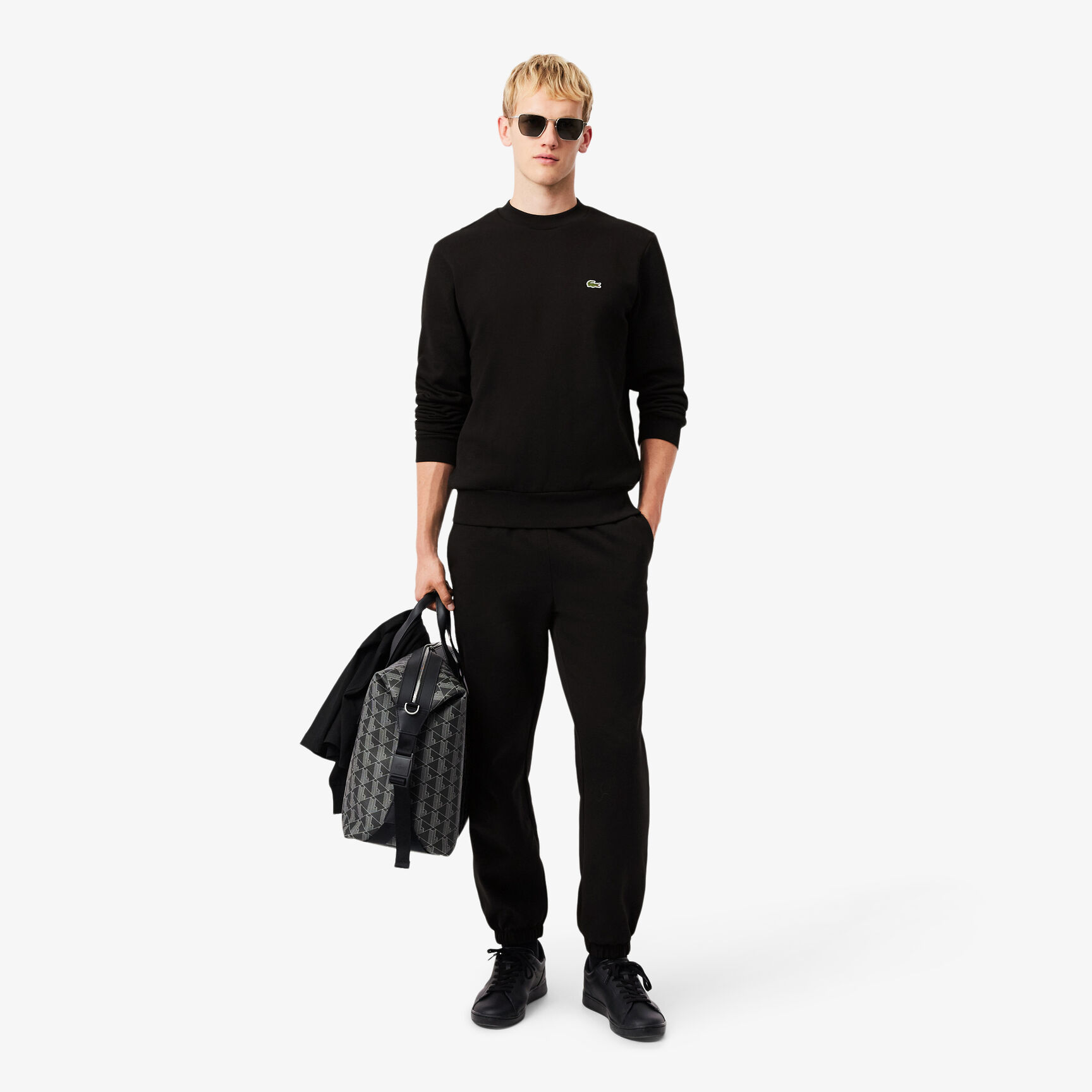 Men's Lacoste Brushed Fleece Jogger Trackpants Men's Lacoste Brushed Fleece Jogger Trackpants