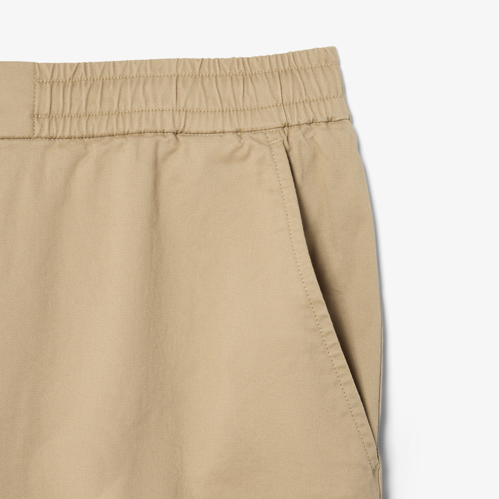 Regular Fit Stretch Cotton Shorts