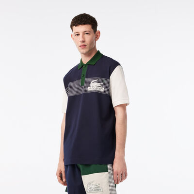 Men’s Lacoste Loose Fit Organic Cotton Polo Shirt