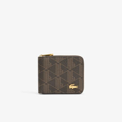 lacoste the blend zipped billfold
