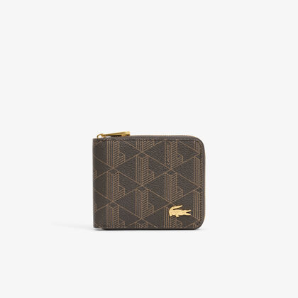 lacoste the blend zipped billfold