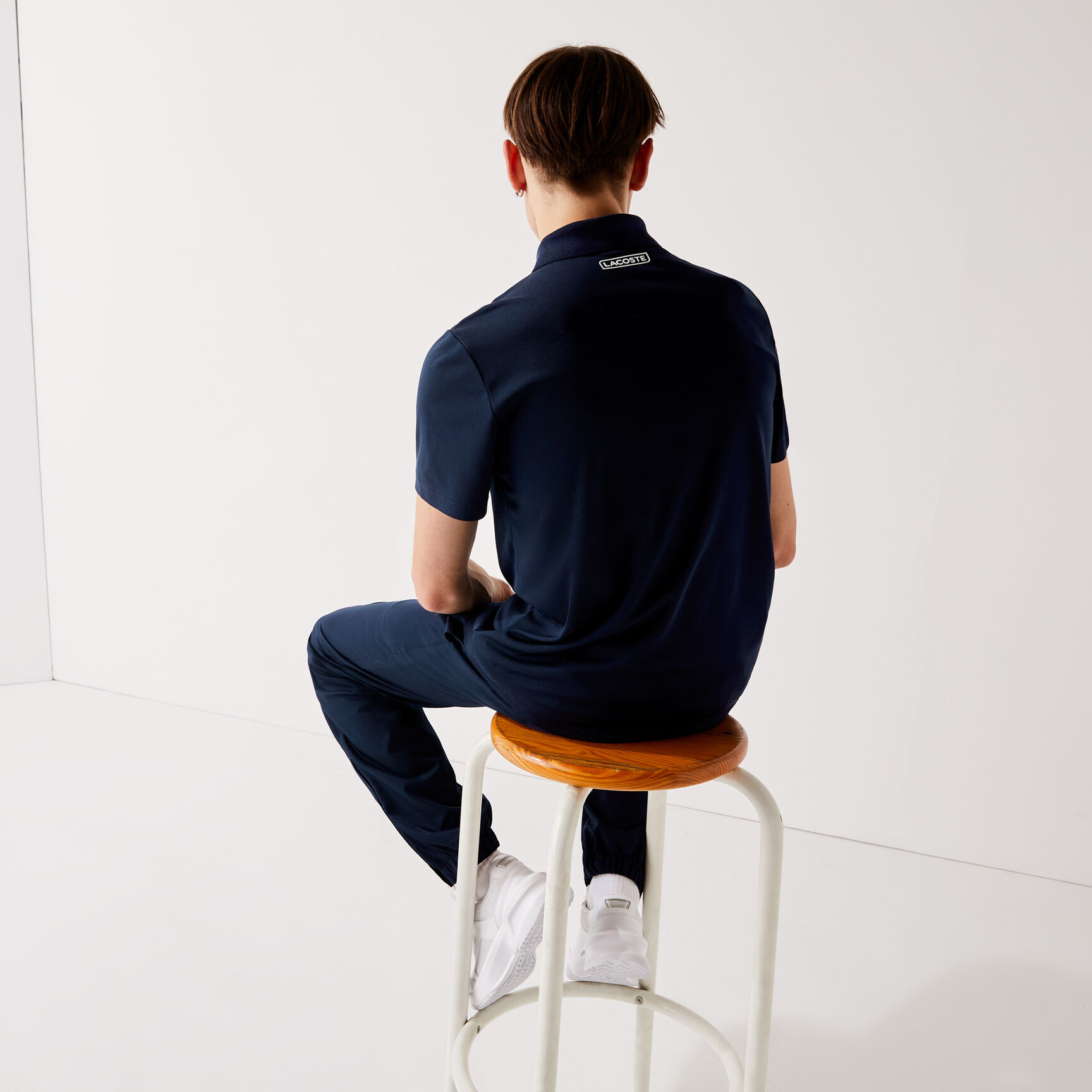 Men's Lacoste SPORT Paneled Breathable Piqué Tennis Polo Shirt Men's Lacoste SPORT Paneled Breathable Piqué Tennis Polo Shirt