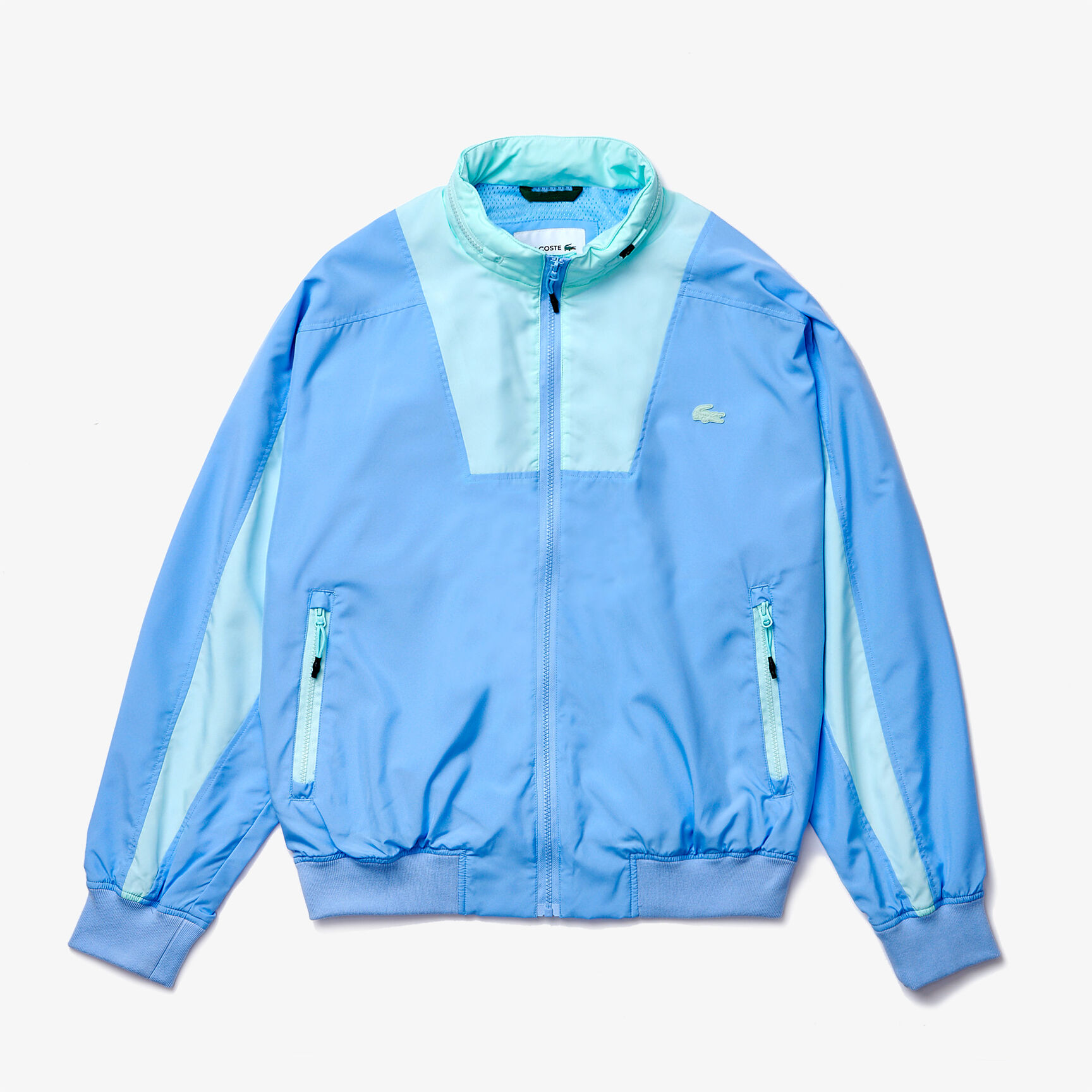 Men’s Hooded Lightweight Colourblock Zip Windbreaker Men’s Hooded Lightweight Colourblock Zip Windbreaker