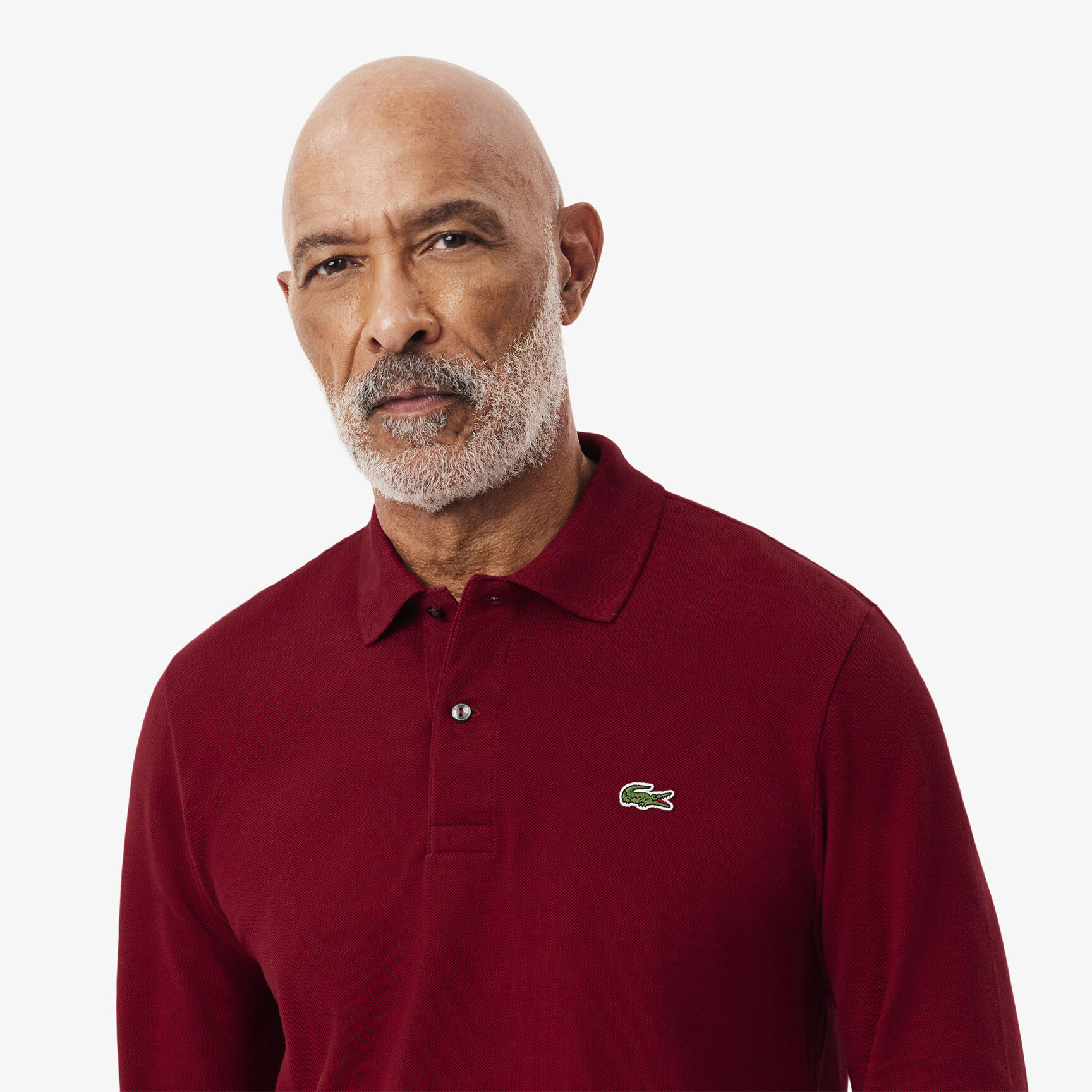 قميص بولو كلاسيكي بأكمام طويلة مقاس L.12.12