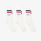 lacoste 3 pack ribbed socks
