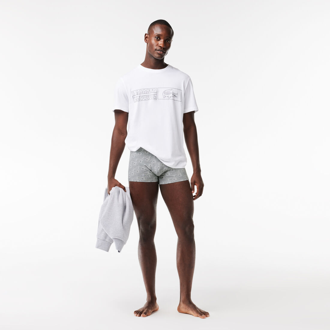 طقم بوكسر بشعار الماركة على الخصر، 3 قطع طقم بوكسر بشعار الماركة على الخصر، 3 قطع