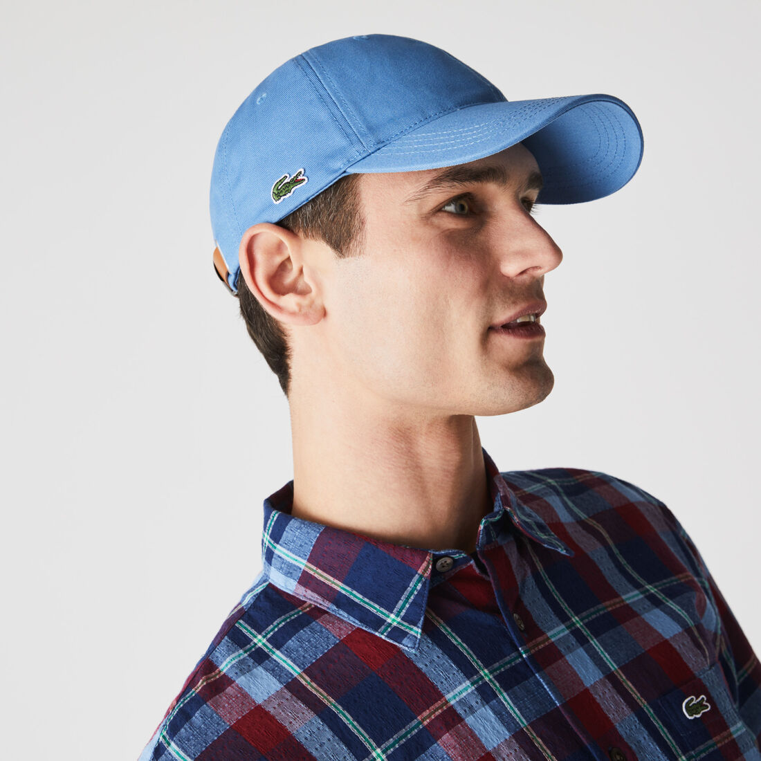 Men's Contrast Strap Cotton Cap