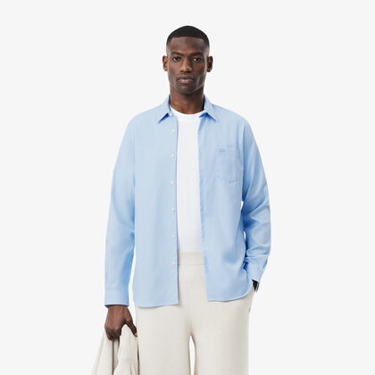Men's Regular Fit Solid Cotton Shirt
