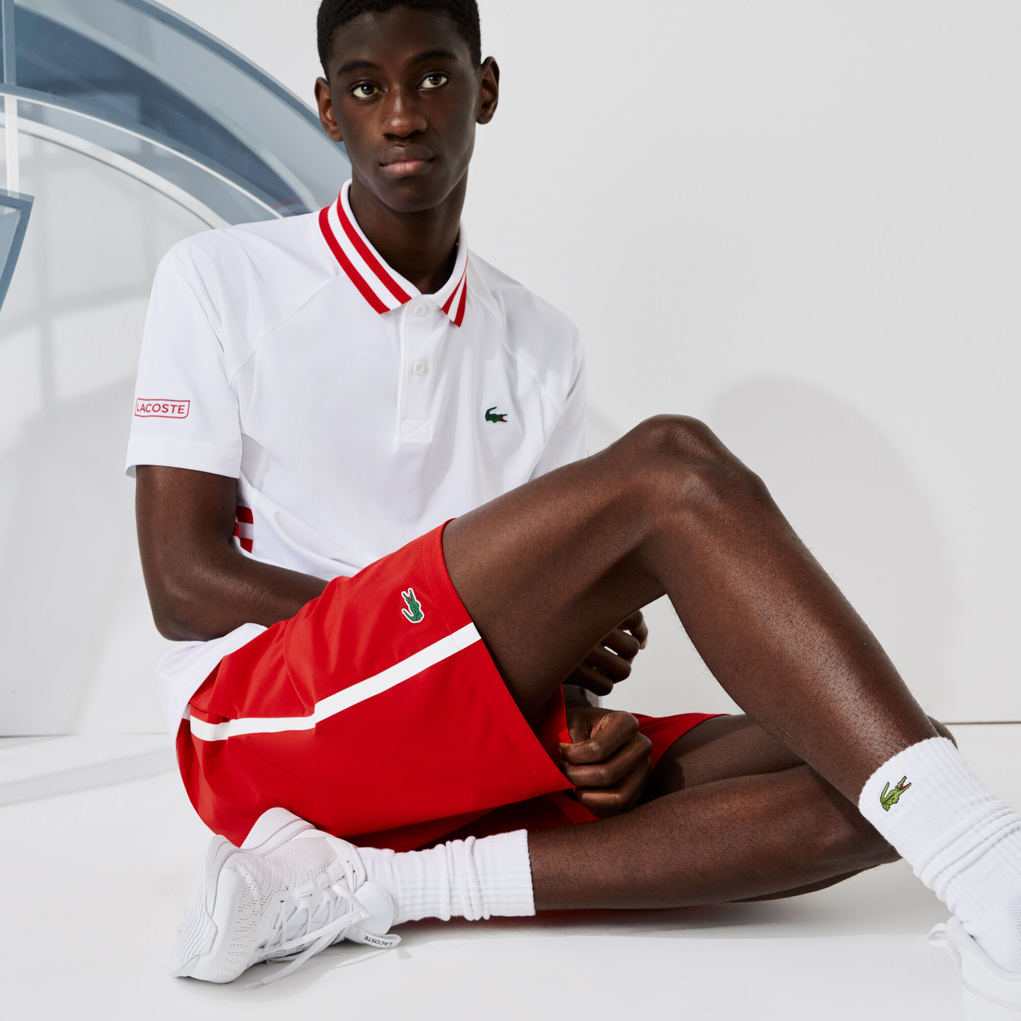 Men’s Lacoste SPORT x Novak Djokovic Breathable Stretch Shorts