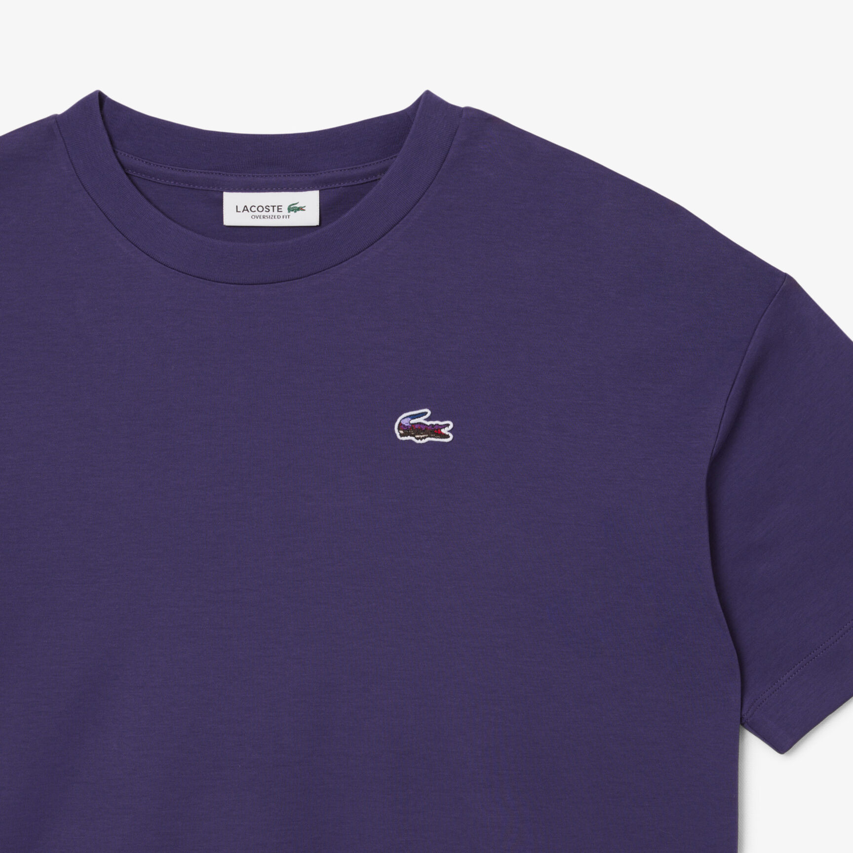 تي شيرت مريح بنقشة تمساح