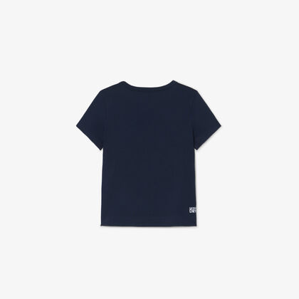 lacoste printed sport t shirt