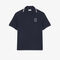 Loose Fit Embroidered Badge Pique Polo Shirt lacoste loose fit embroidered badge pique polo shirt