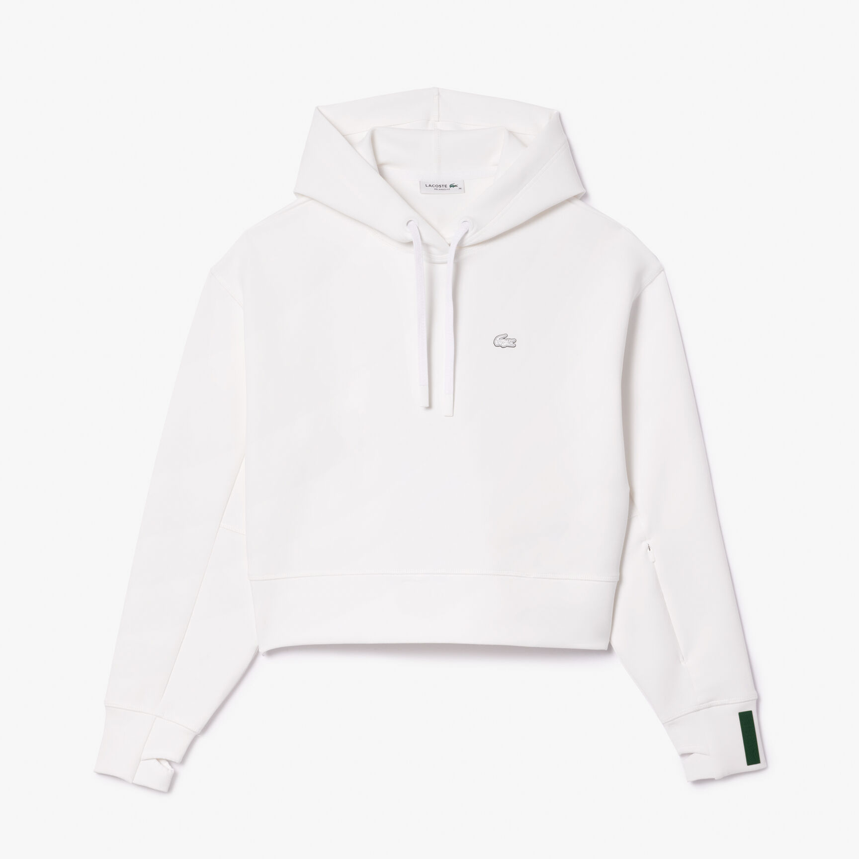 Short Cut Cotton Hoodie