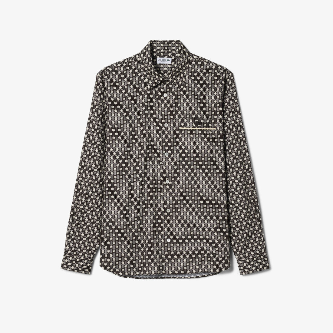 Regular Fit Printed Cotton Shirt Regular Fit Printed Cotton Shirt