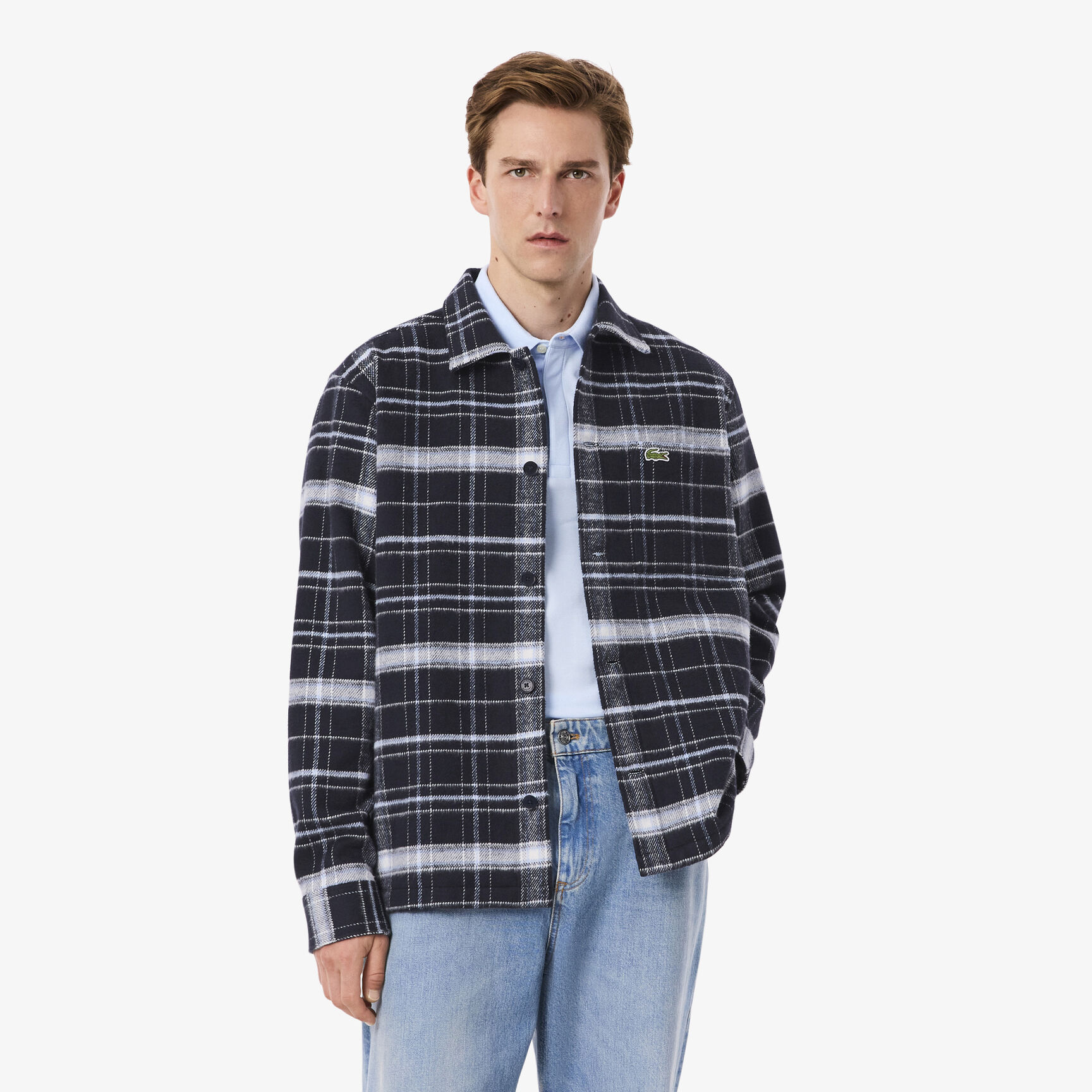Cotton Plaid Overshirt