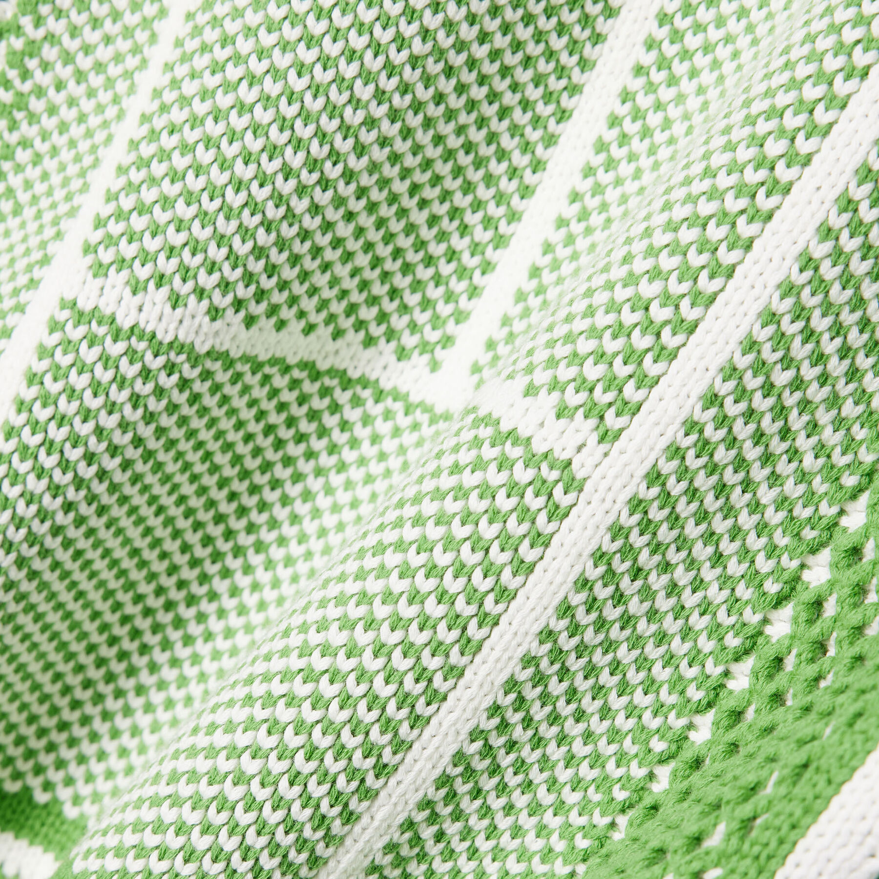Tennis Court Graphic Jacquard Sweater Tennis Court Graphic Jacquard Sweater