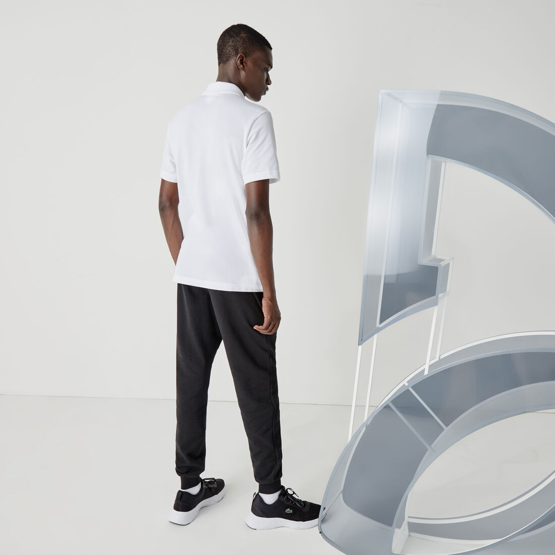 Men's Lacoste SPORT Collab Youssef SY Cotton Piqué Polo Shirt Men's Lacoste SPORT Collab Youssef SY Cotton Piqué Polo Shirt