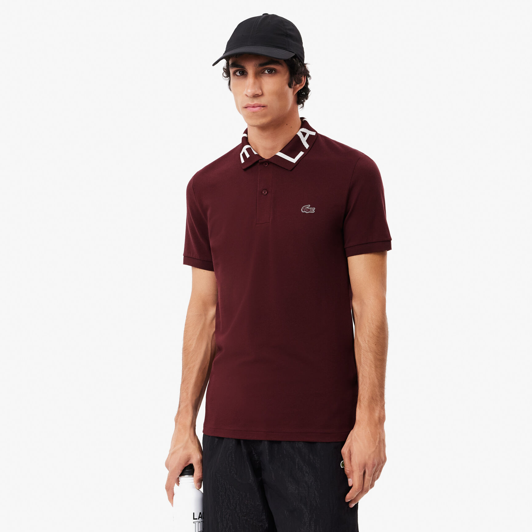 Lacoste Movement Jacquard Collar Polo Lacoste Movement Jacquard Collar Polo