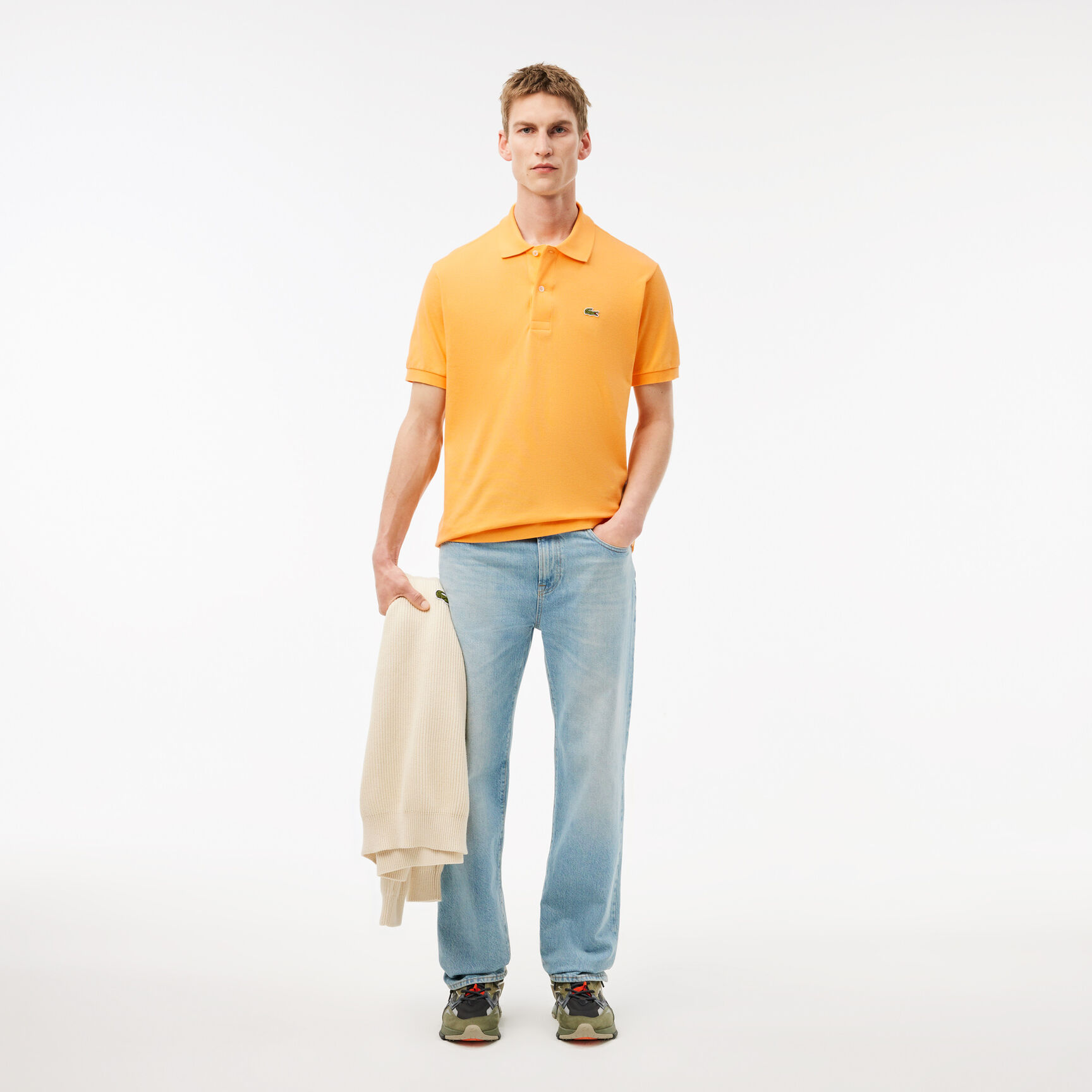 قميص بولو كلاسيكي L.12.12 أصلي قميص بولو كلاسيكي L.12.12 أصلي