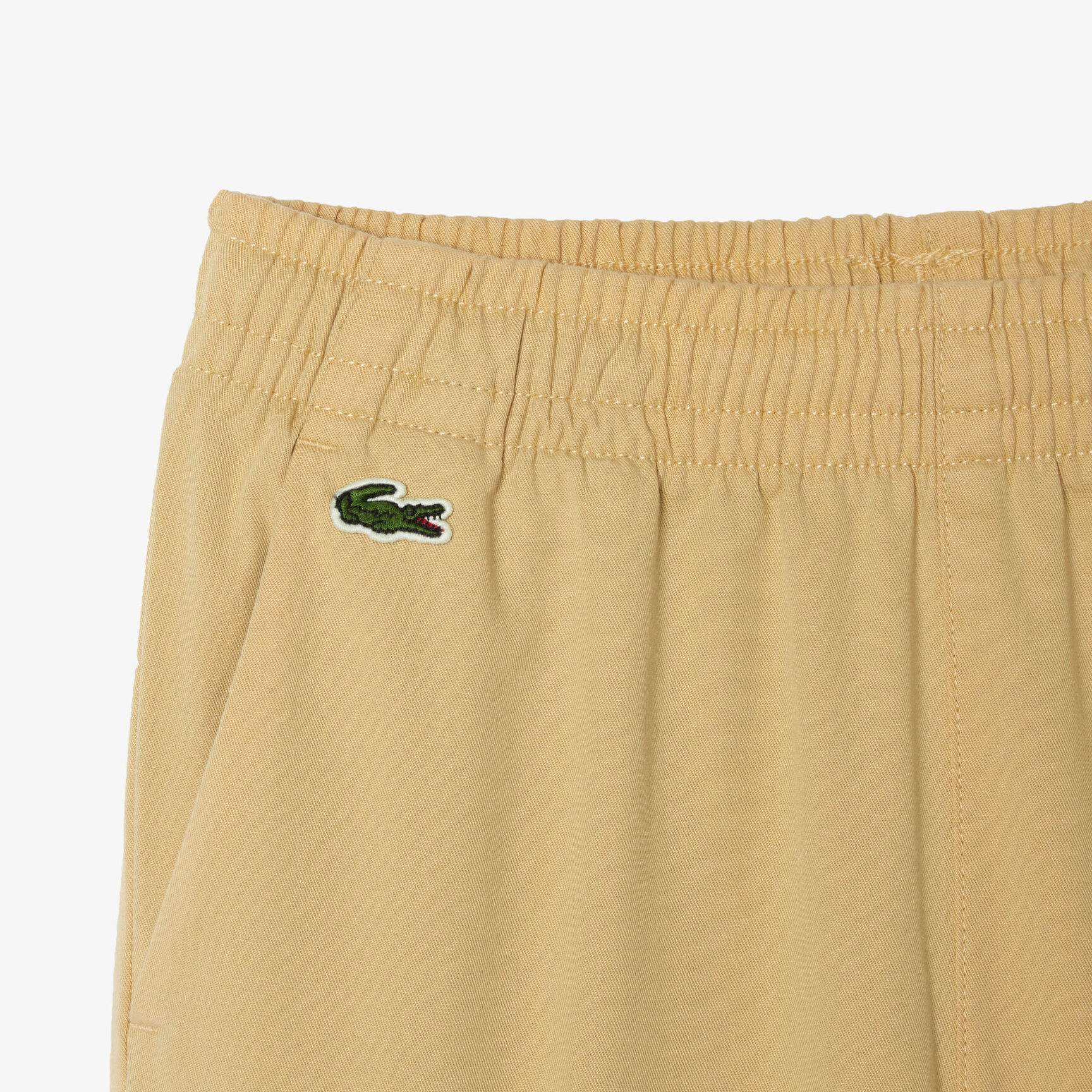 بنطال تشينو للأولاد من قطن الجبردين المطاطي من لاكوست بنطال تشينو للأولاد من قطن الجبردين المطاطي من لاكوست