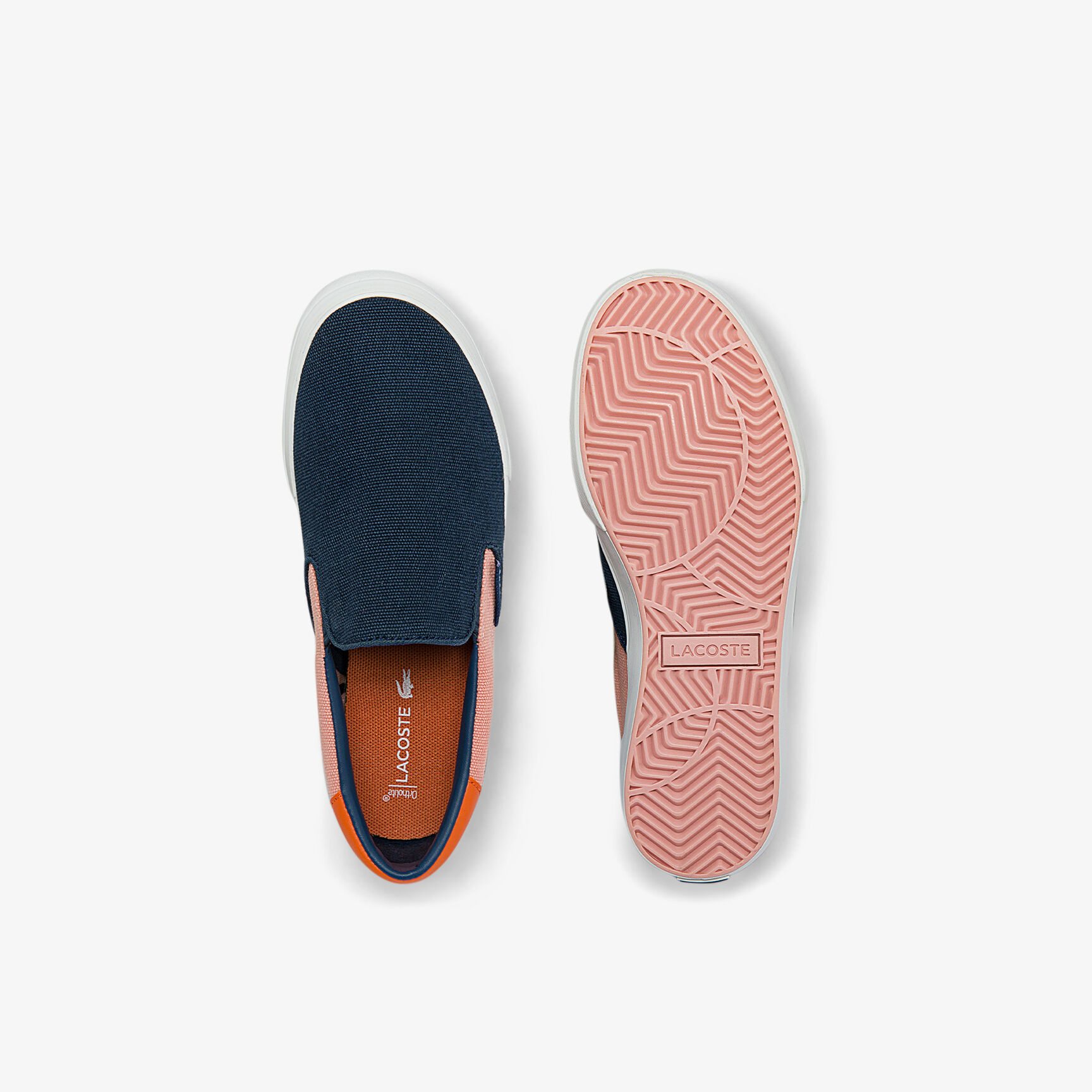 Children's Jump Serve Slip Canvas Trainers