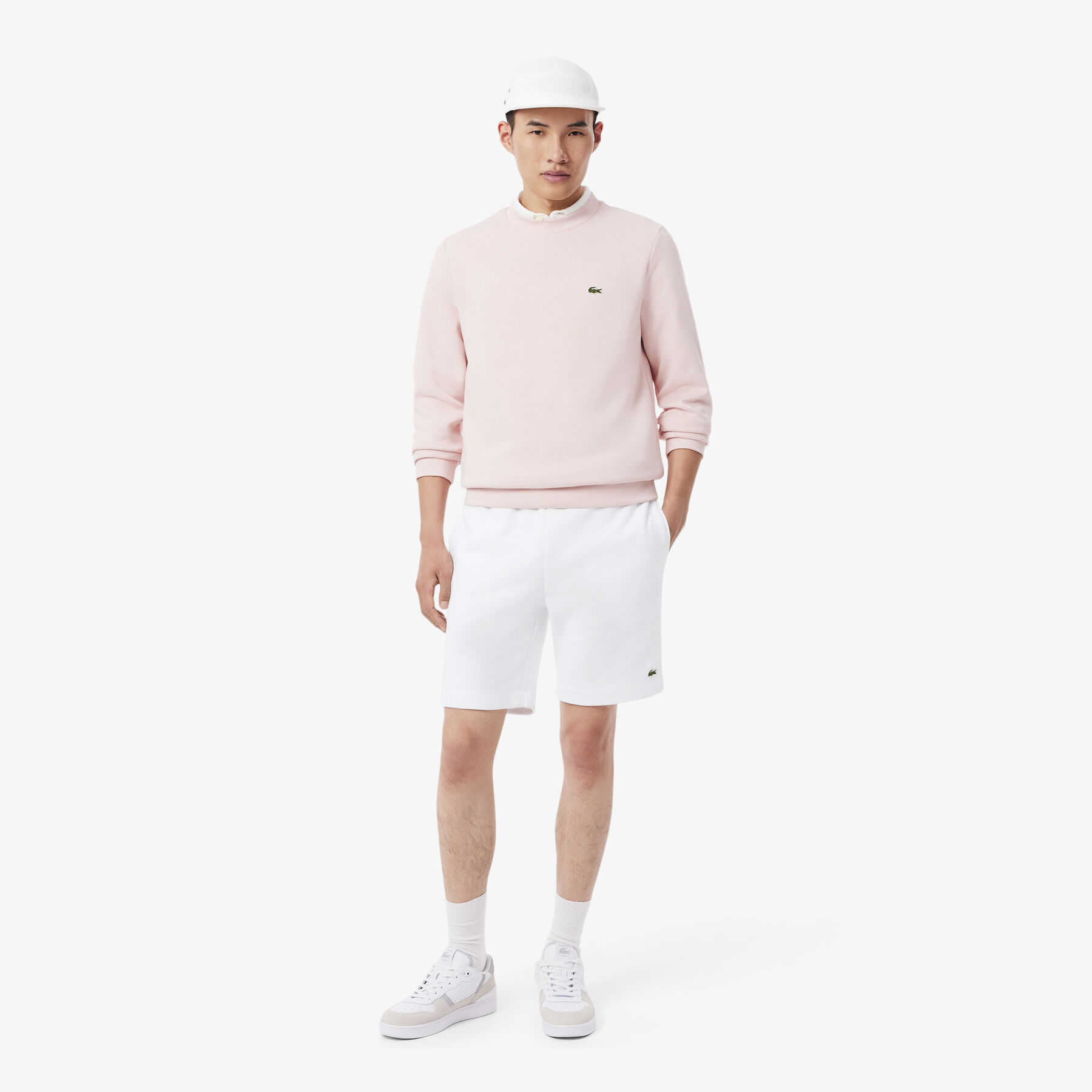 Regular Fit Fleece Shorts lacoste regular fit fleece shorts