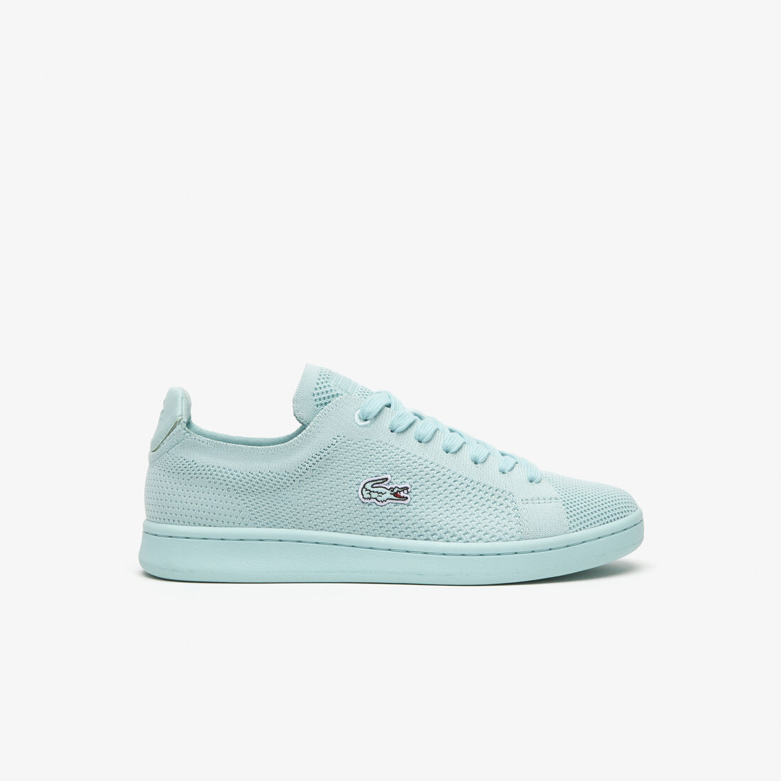 Women's Lacoste Carnaby Pique Textile Heel Pop Trainers