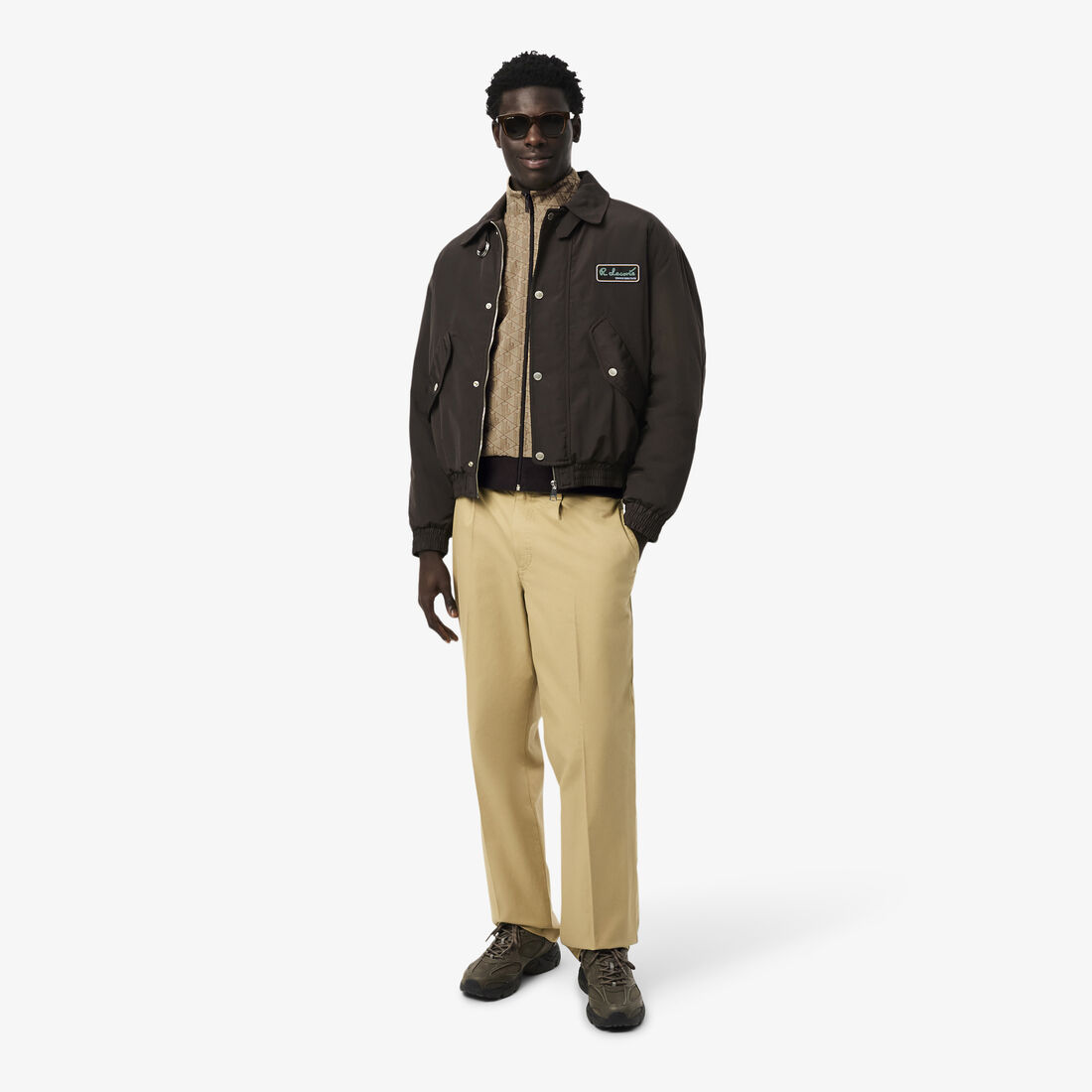 سترة رياضية باريسية بسحاب من الجاكار سترة رياضية باريسية بسحاب من الجاكار