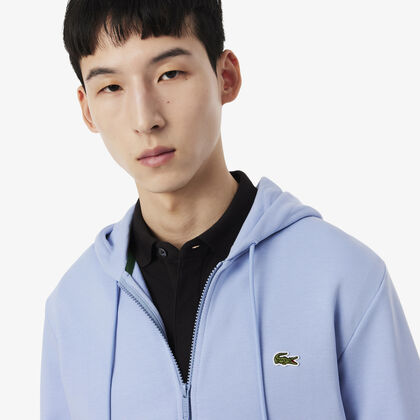 سويت شيرت كلاسيكي من الصوف بسحاب