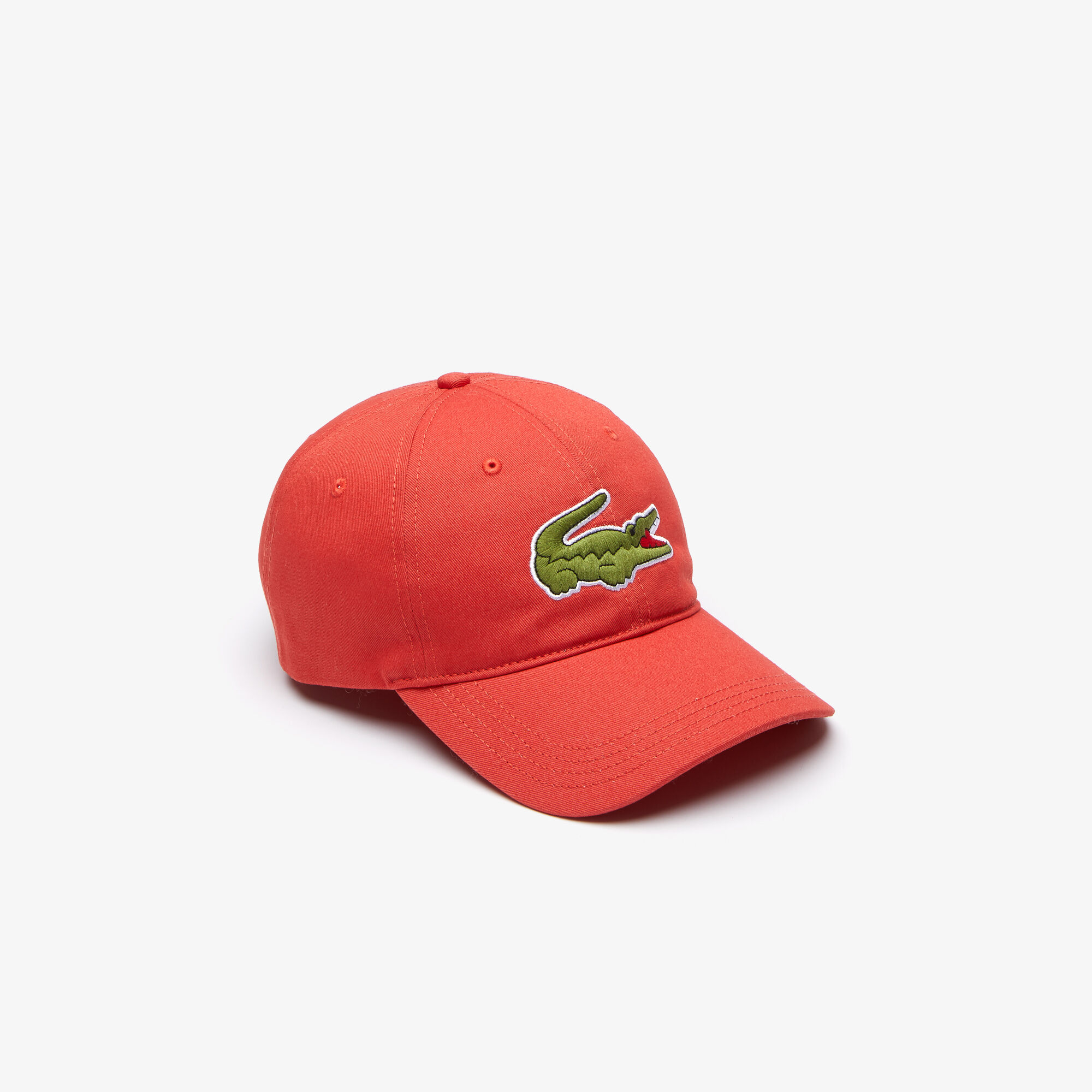 Men's Contrast Strap And Oversized Crocodile Cotton Cap Men's Contrast Strap And Oversized Crocodile Cotton Cap