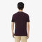 lacoste stretch pique stripe collar t shirt