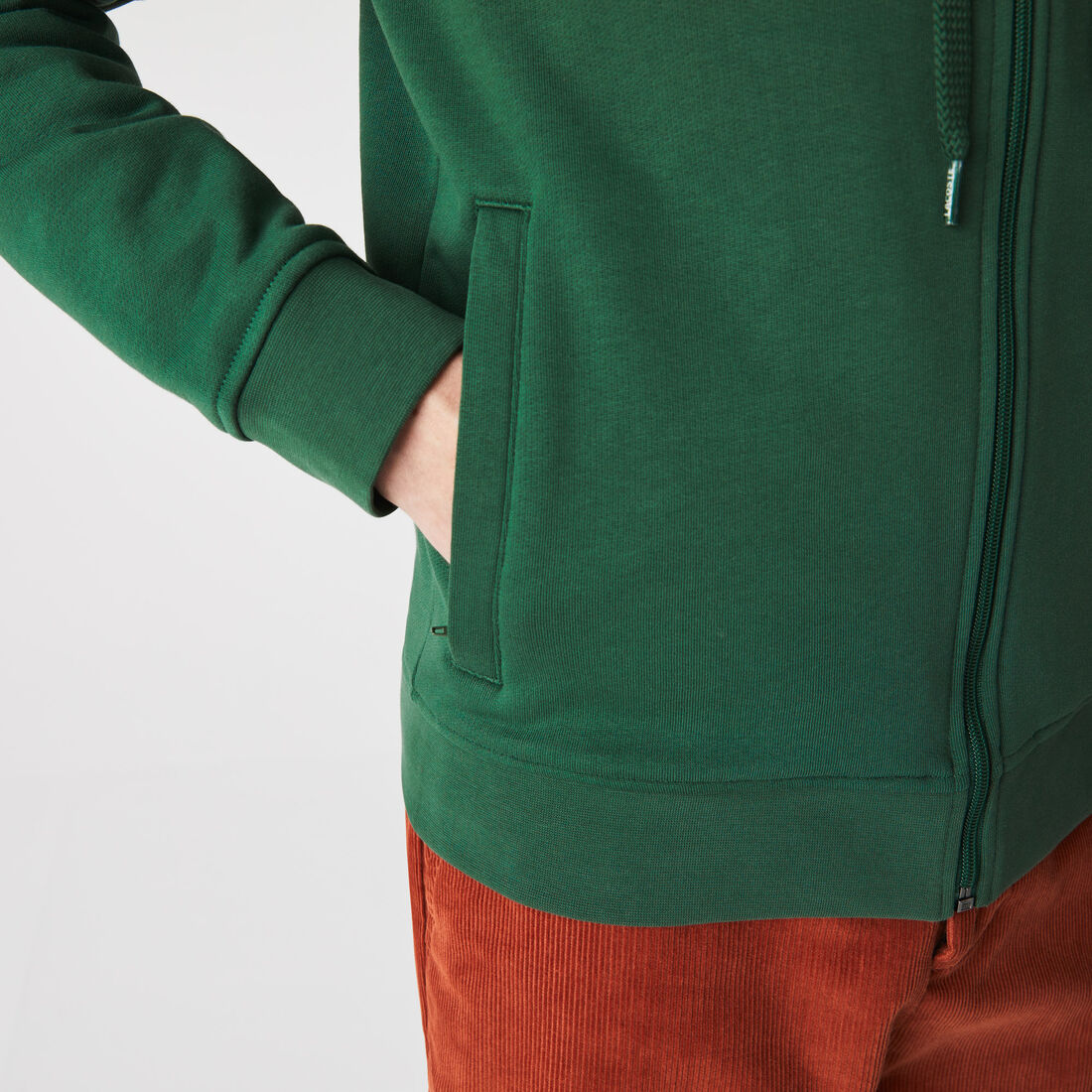 هودي خفيف من خامتين للرجال مجموعة Lacoste SPORT هودي خفيف من خامتين للرجال مجموعة Lacoste SPORT