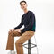 Men's Contrast Effects Knit Sweater lacoste men s contrast effects knit sweater