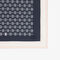 lacoste tennis print poplin scarf