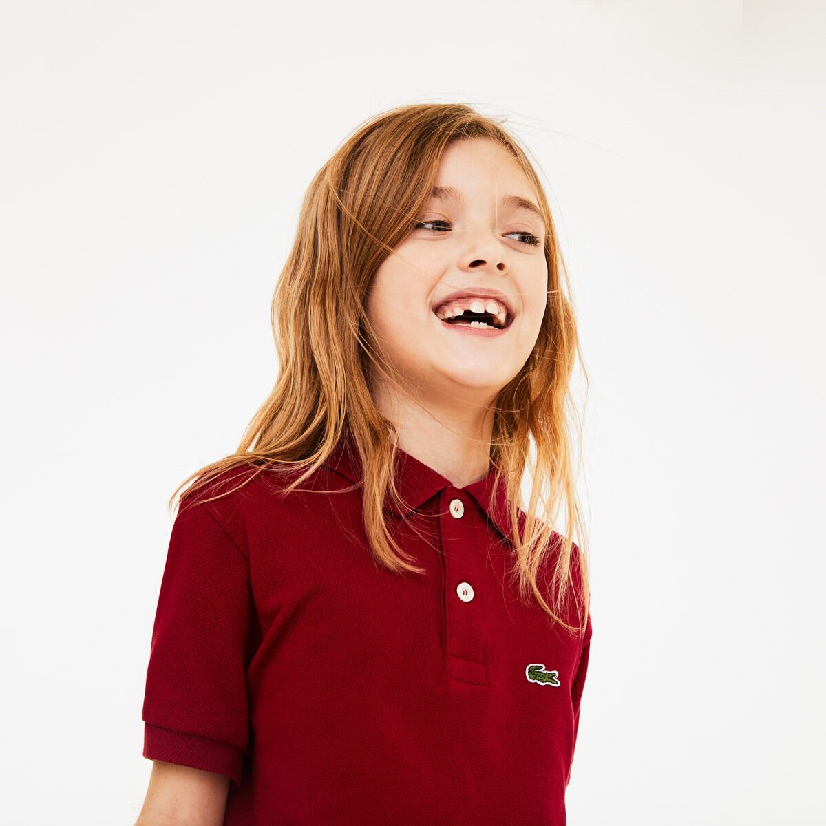 Buy Kids Monochrome Pique Polo Shirt Lacoste QA