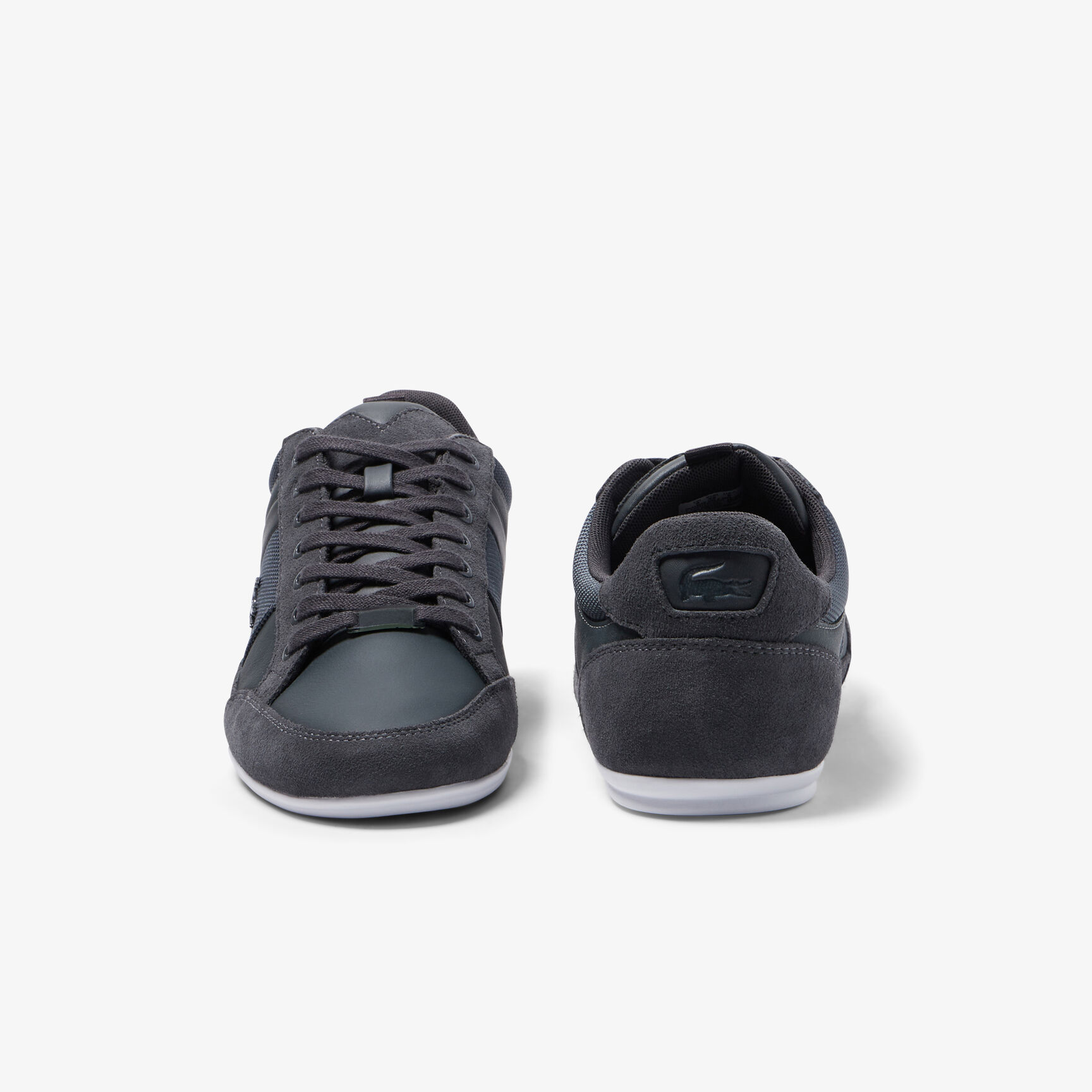 سنيكرز لاكوست شايمون جلد بألوان متعددة للرجال