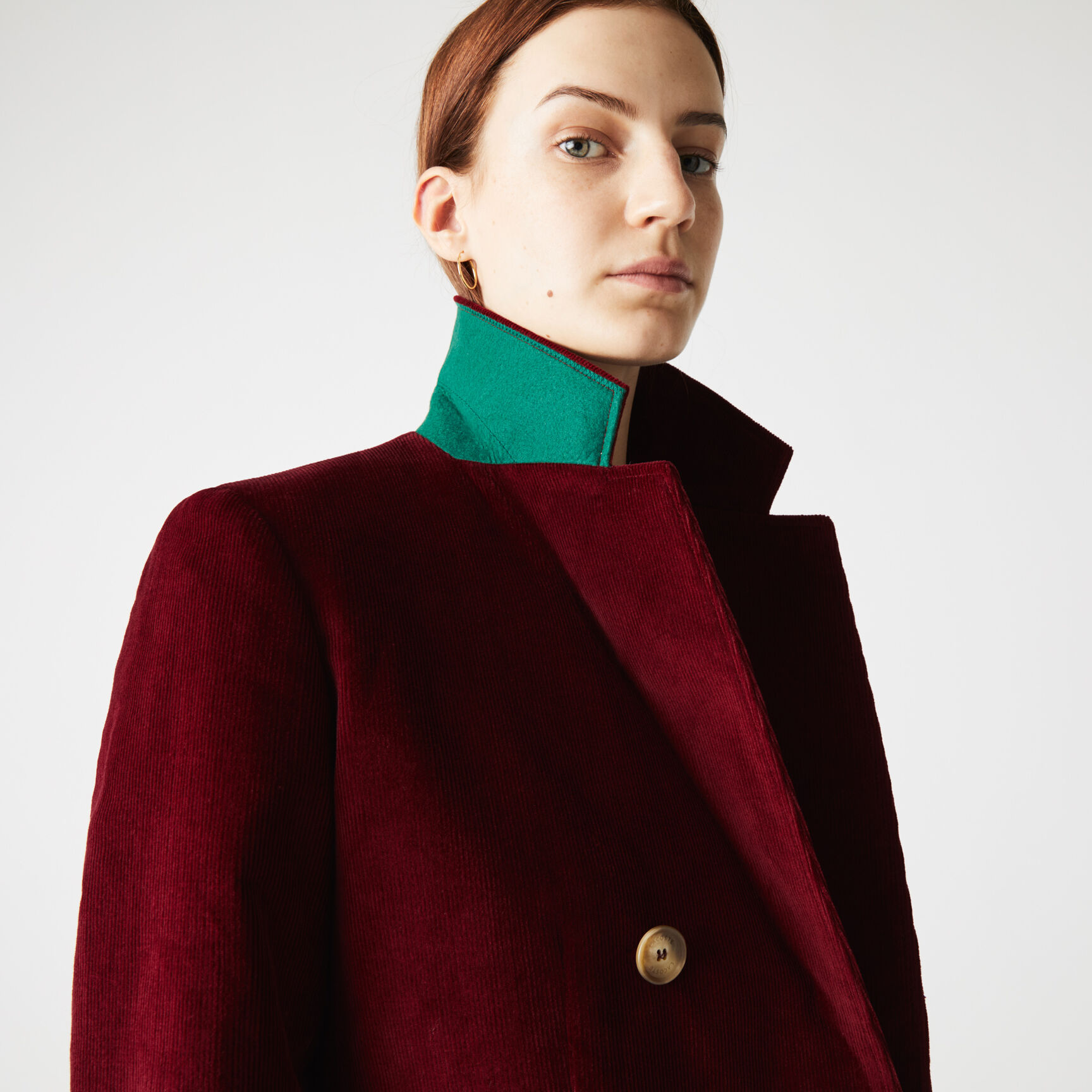 Women’s Double-Breasted Corduroy Jacket Women’s Double-Breasted Corduroy Jacket