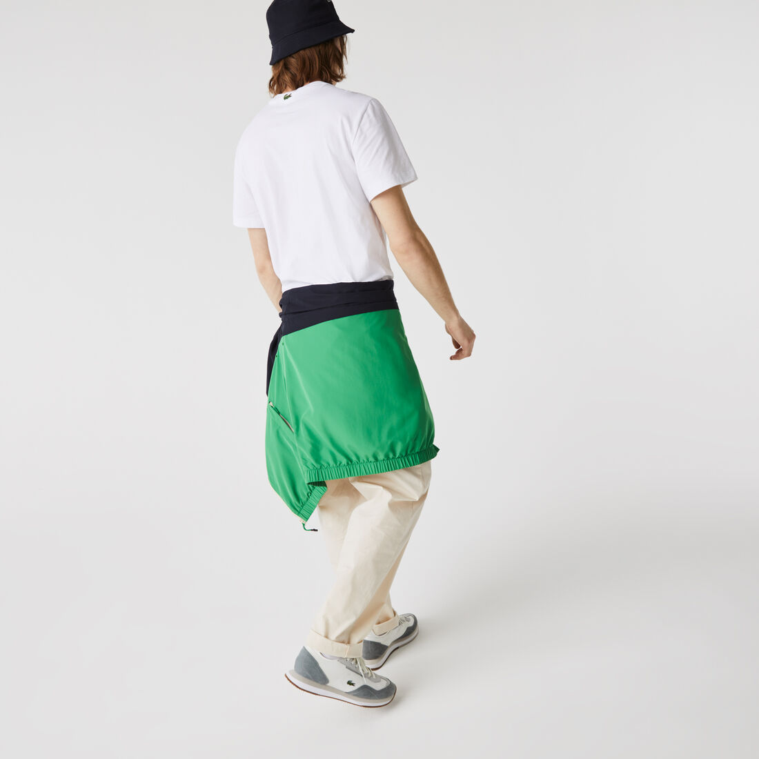 تي شيرت قطن بفتحة رقبة مستديرة للرجال والشعار المطرز تي شيرت قطن بفتحة رقبة مستديرة للرجال والشعار المطرز