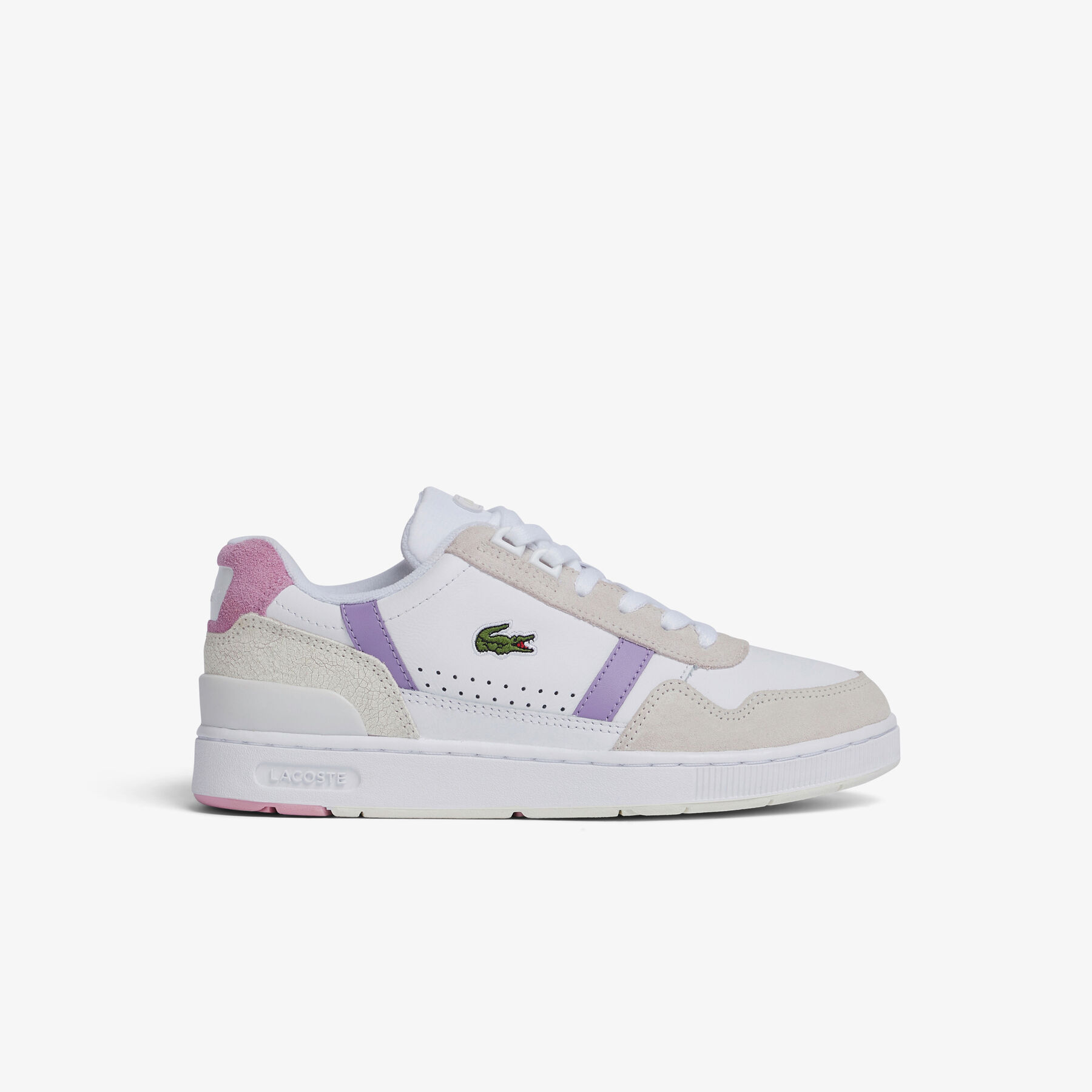 Women's Lacoste T-Clip Leather Sneakers women s lacoste t clip leather sneakers