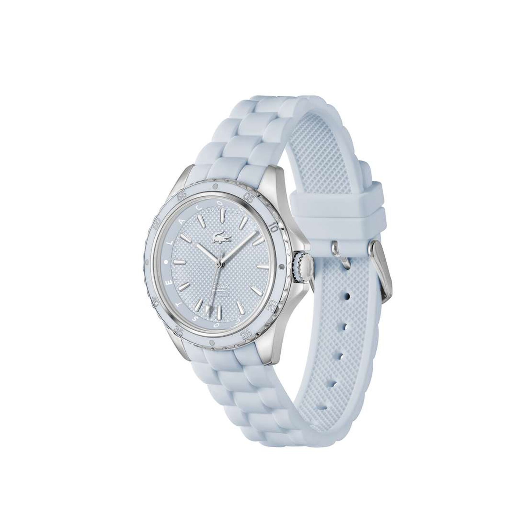 ساعة كوارتز نسائية بسوار من السيليكون بثلاث عقارب ساعة كوارتز نسائية بسوار من السيليكون بثلاث عقارب