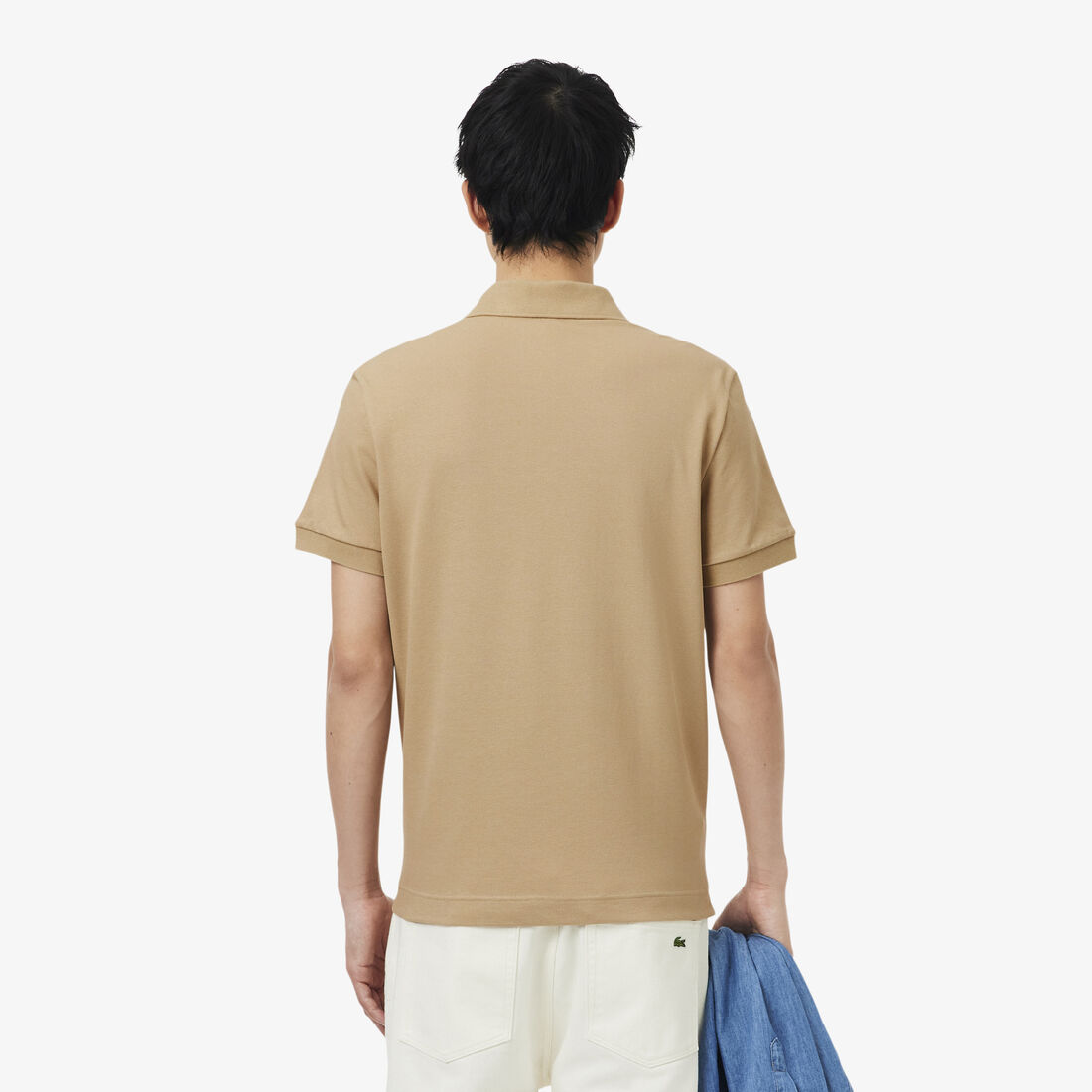 lacoste regular fit paris stretch pique polo shirt