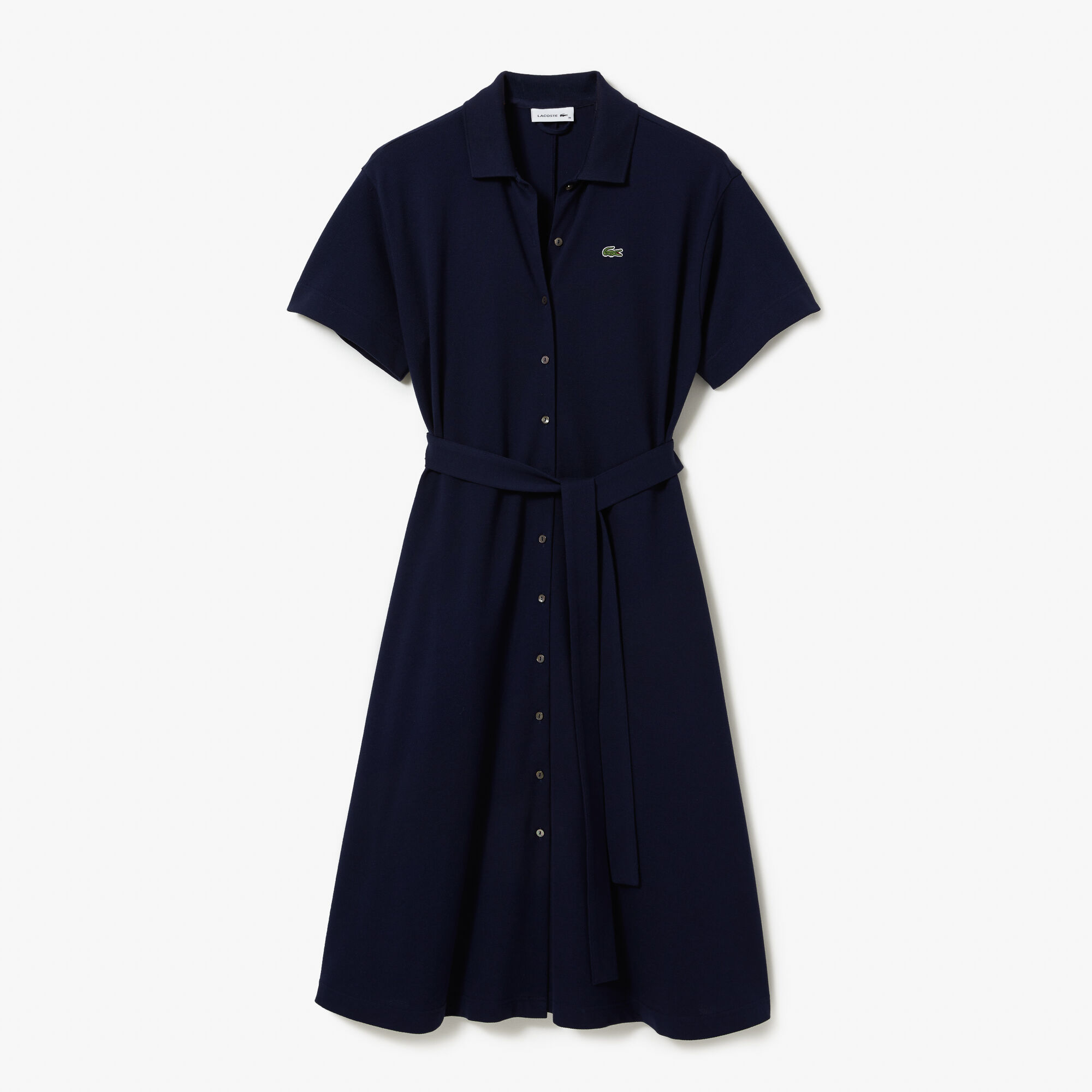 Lacoste belted dress clearance
