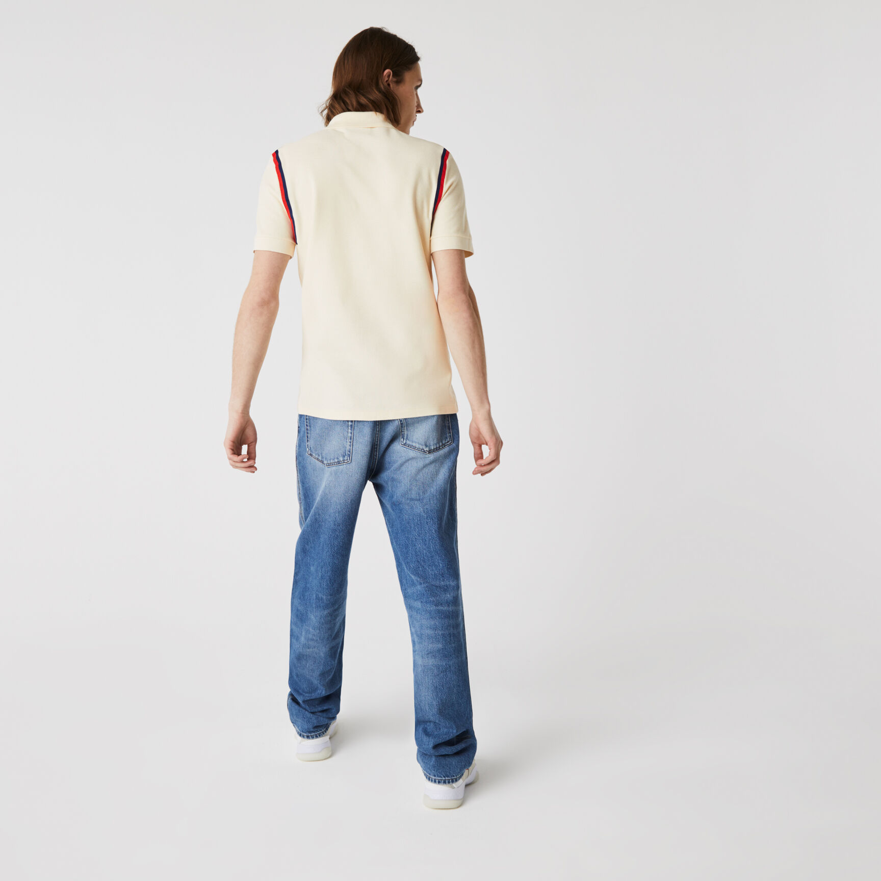 قميص بولو للرجال من القطن العضوي بقصة عادية مجموعة Made in France