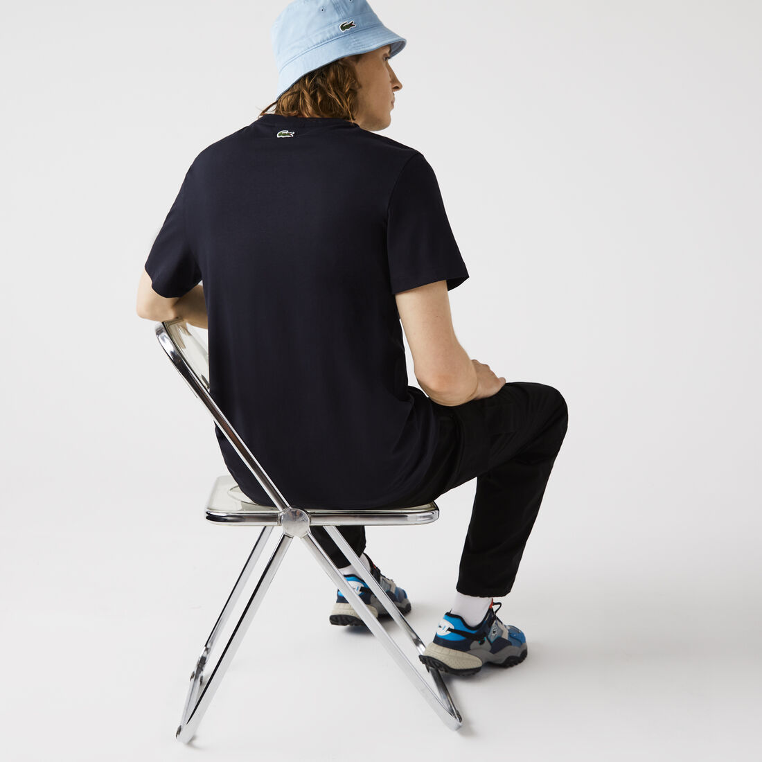 Men's Crew Neck Vintage Printed Cotton T-shirt Men's Crew Neck Vintage Printed Cotton T-shirt