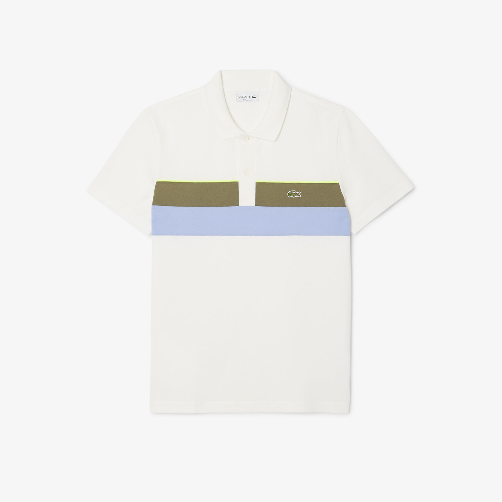 Regular Fit Colour-Block Petit Pique Polo Shirt Regular Fit Colour-Block Petit Pique Polo Shirt