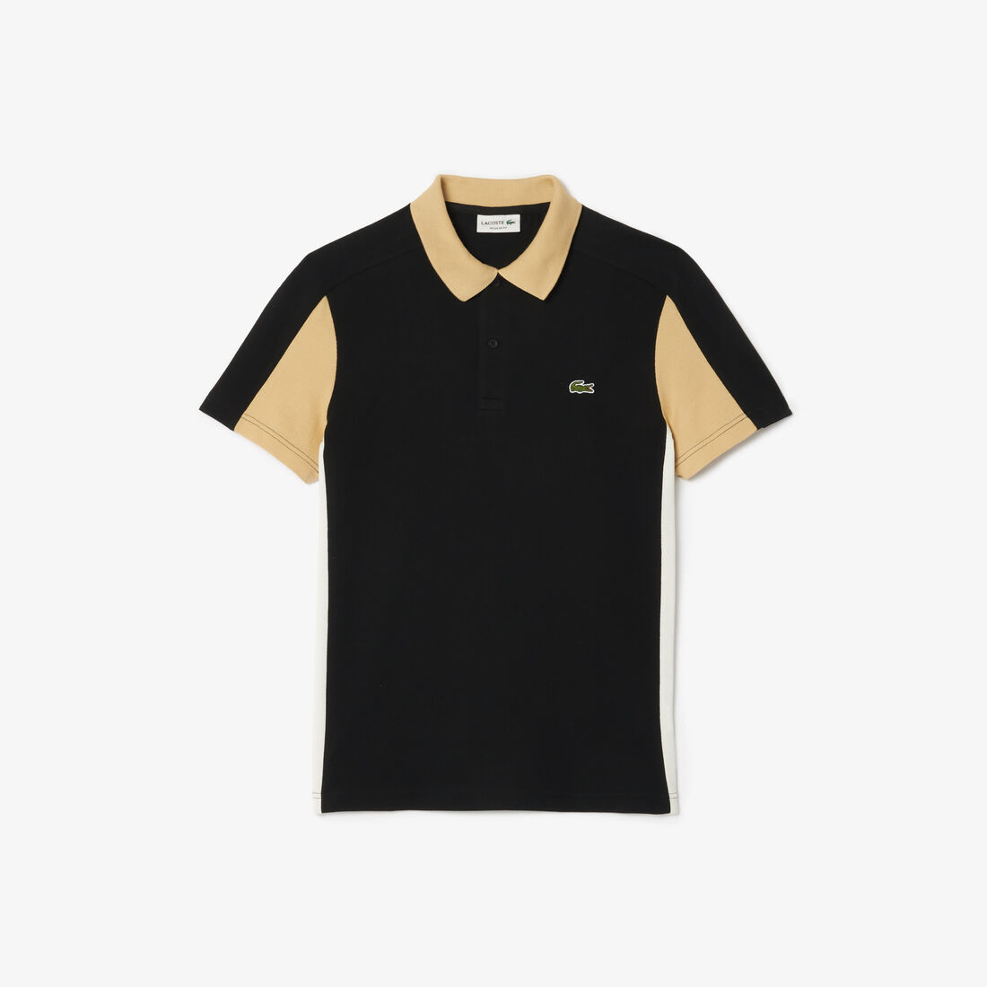 Cotton Pique Colourblock Polo Shirt Cotton Pique Colourblock Polo Shirt