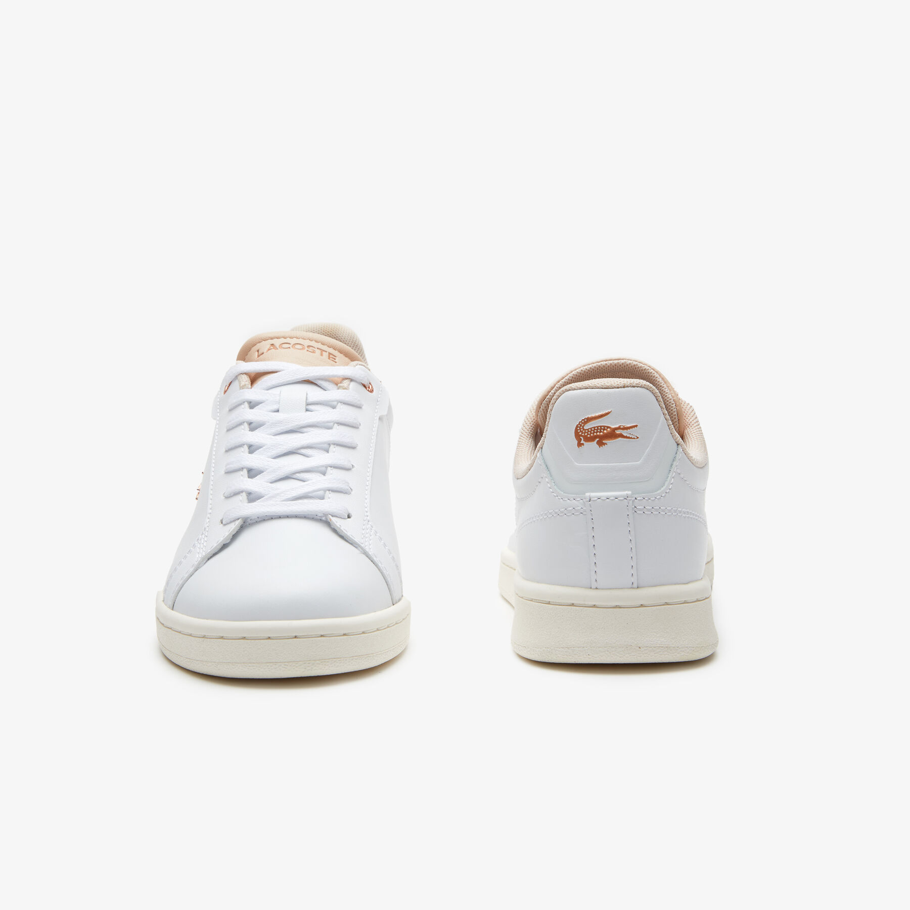 women s lacoste carnaby pro leather trainers