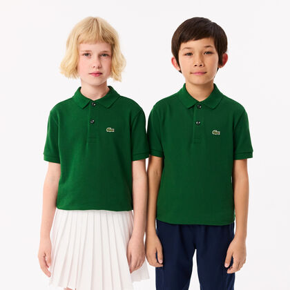 Kids' Lacoste Regular Fit Petit Pique Polo Shirt